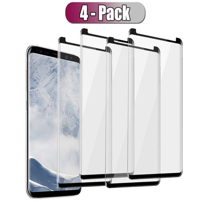 For Samsung Galaxy S8/S8 Plus Case Friendly Tempered Glass Screen Protector