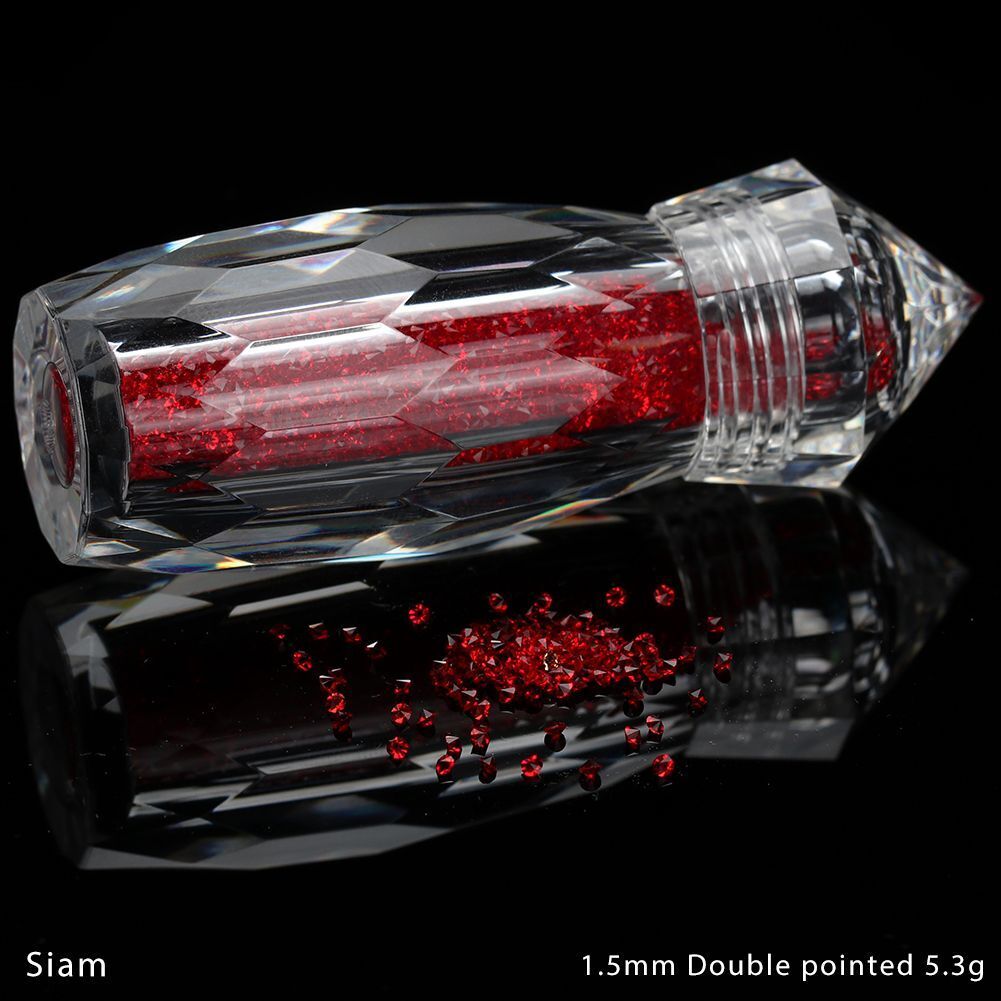 Nail Art Glitter Micro Crystal Pixie 3D Tiny Beads DIY Manicure Rhinestone Decor