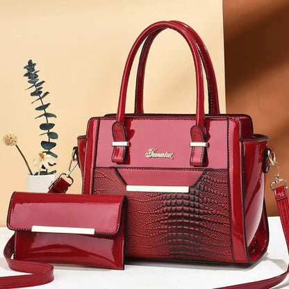 Crossbody Composite Bag PU Single Shoulder Tote Bags Women Handbags