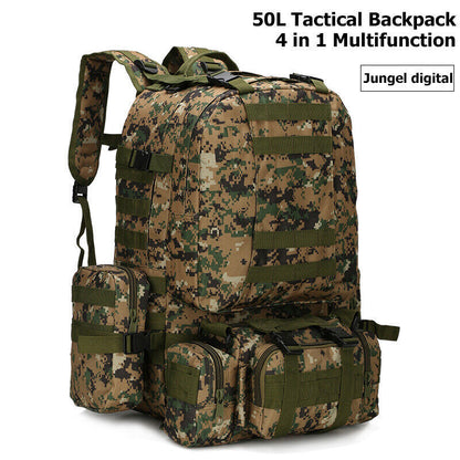 Tactical Backpack Men's Military Backpack Sport Bag Hiking Army Camping Bags