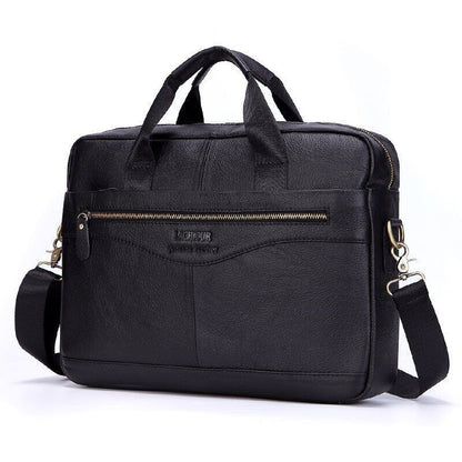 Men Genuine Leather Handbags Leather Travel Bags Men's Crossbody Shoulder Bag