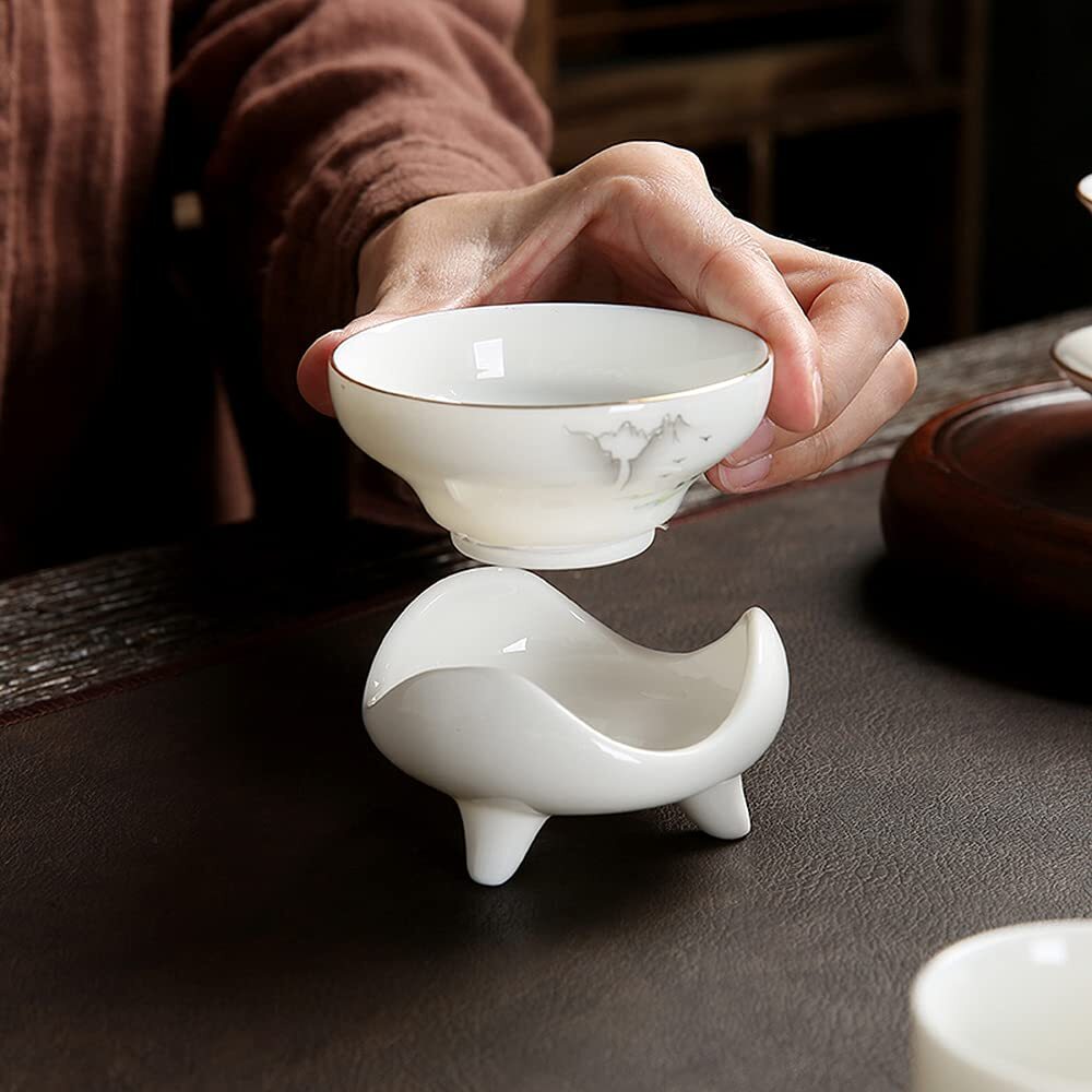 Tea Filter Porcelain Tea Set Kung Fu Household Tea Strainer Tea