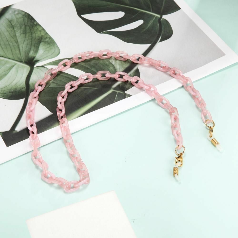 Acrylic Chain Face Mask Necklace Glasses Sunglasses Straps Women Men Neck Holder