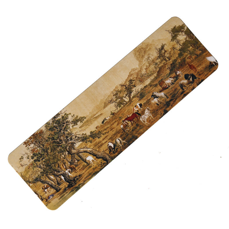 Chinese Bookmarks 中国传世十大名画纸质书签 经典国画洛神赋千里江山图故宫名画古风文创礼物中国风