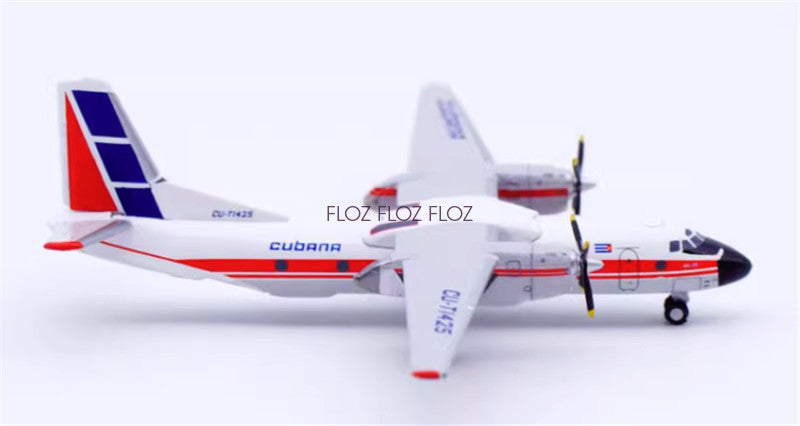 for JC Wings Cubana for Antonov AN-26 CU-T1425 1:400 Aircraft Pre-built Model