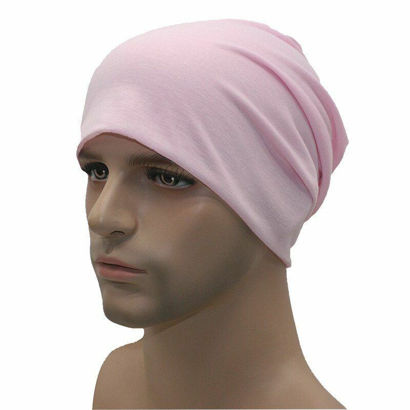 Fashion Bonnet Hat Autumn Knitted Solid Color Beanie Spring Casual Soft Turban