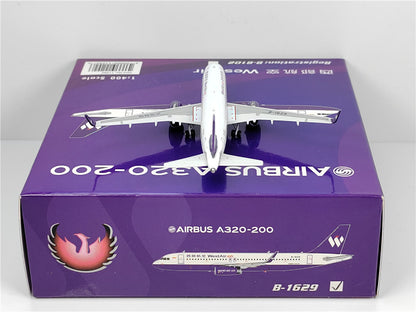 1:400 Phoenix WestAir AIRBUS A320 Airplane Diecast Aircraft Plane Model