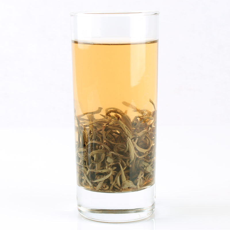 Jasmine Pearl Green Tea Premium Organic Loose Leaf Floral Tea 50g