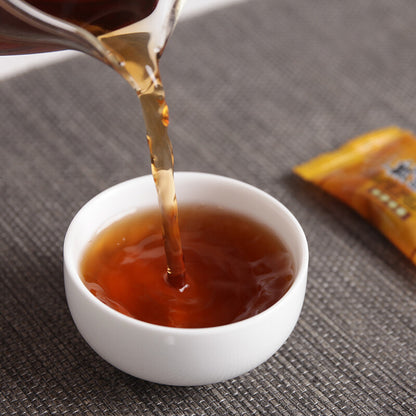 Yunnan Glutinous Rice Flavor Puer Ripe Pu'er Mini Tuocha Pu-erh Tea Cake 500g
