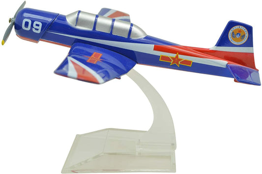 1:56 China Nanchang CJ-6 Basic Trainer Resin Airplane Model,PLAAF Sky Wing Team