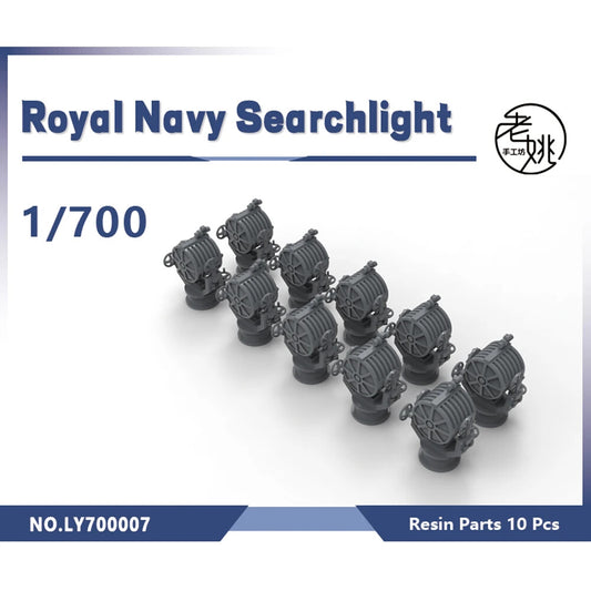 Yao's Studio LY700007 1/700 Model Upgrade Parts Royal Navy Searchlight
