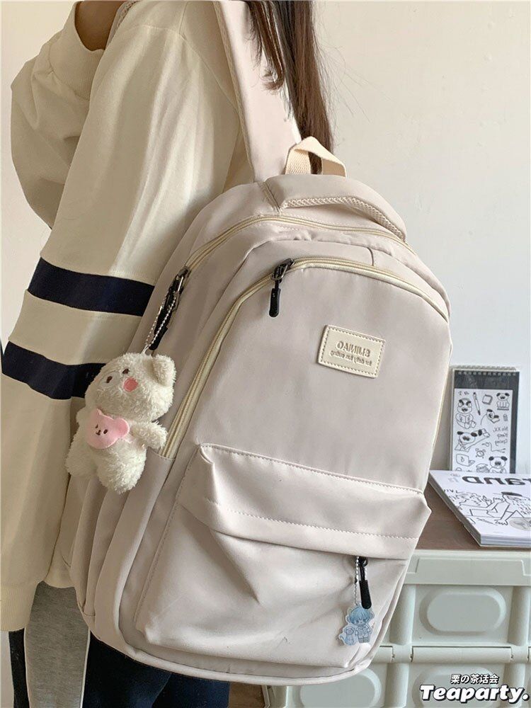 Polyester Backpack 30*44 CM Fashion Students School Bags Laptop Traveling Purse