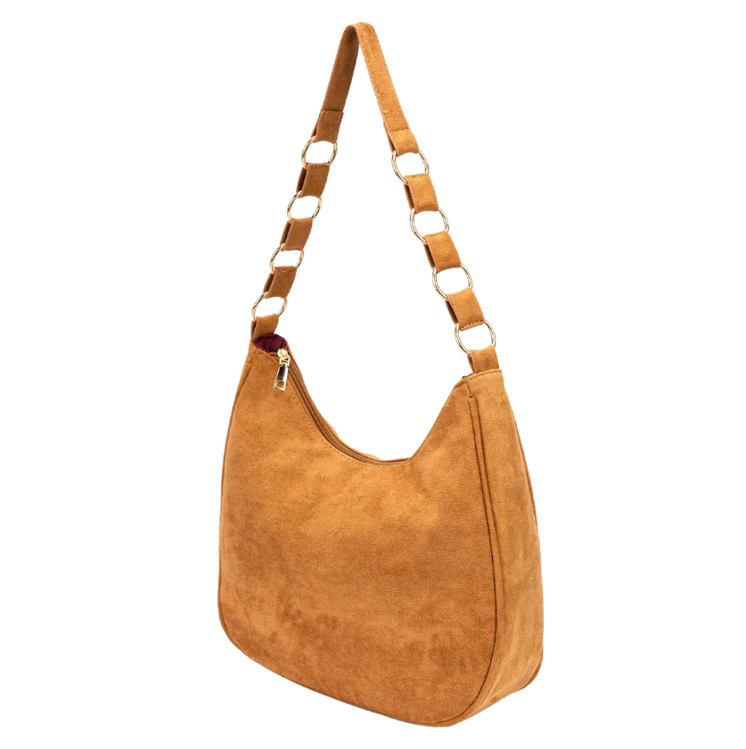 Celela Women Suedette Hobo Handbag Shoulder Bag Purse