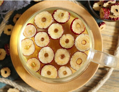 Dried Seedless Chinese Red Date Ziziphus Jujube Slices Herbal Tonics Tea
