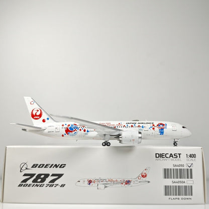 1:400 JC Wings Japan Airlines Boeing 787-8 Airplane Diecast Aircraft Plane Model