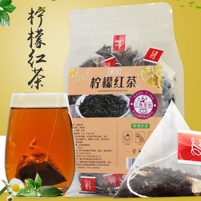 Wan Ming Lemon Black Tea Triangle Bag Fruit Tea Flavored Tea Health Tea