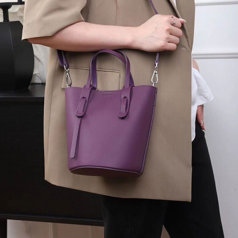 New fashion bag head layer cowhide bag niche design shoulder crossbody bag