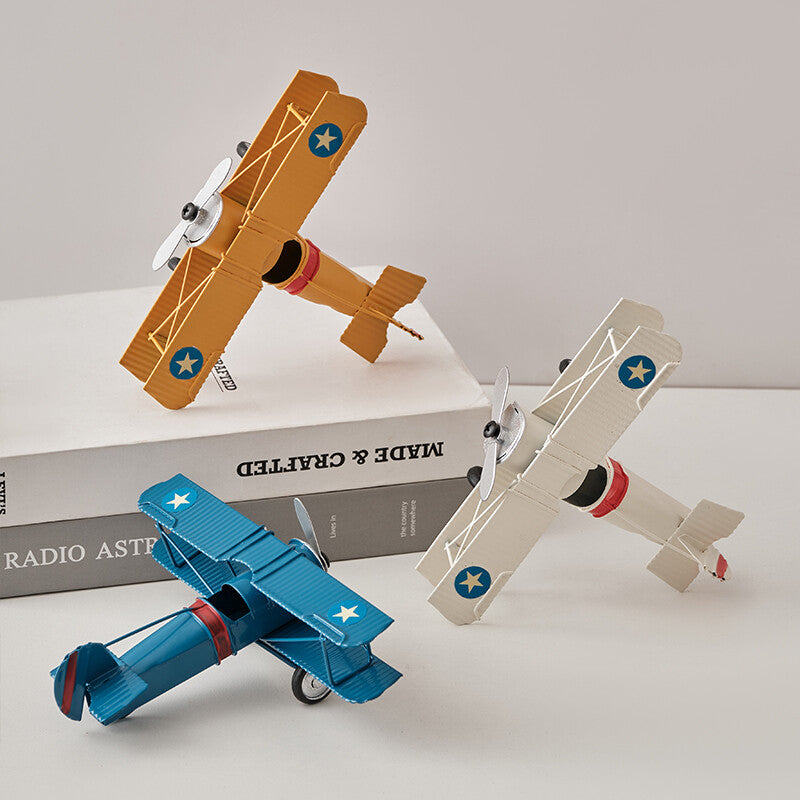 World War II fighter model finished with hand-painted artwork