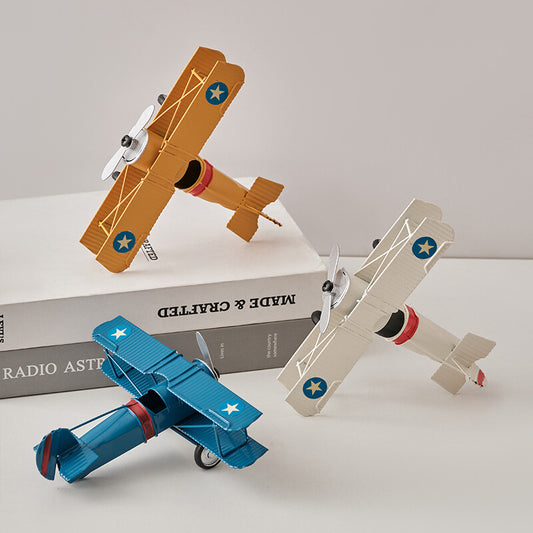 World War II fighter model finished with hand-painted artwork
