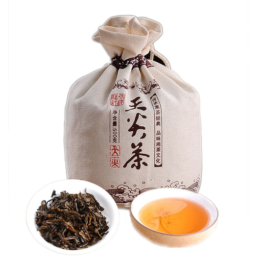 500g Dark Tea Tian Jian Black Tea Loose Hei Tea Hunan Anhua Tianjian Cha