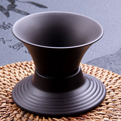 Tea Strainer & Holder Chinese Zisha Purple Clay Filter Net For Tea Accessories