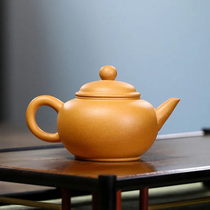 Yixing Purple Clay Tea Pot Zisha Handmade Tea Set Tea Infuser Kettle