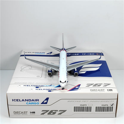 1:400 JC Wings ICELANDAIR CARGO BOEING B767-300ER Airplane Diecast Model