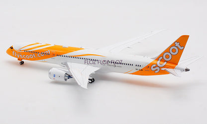 for Inflight SCOOT Air Singapore for Boeing B787-9 9V-OJH 1:200 Aircraft Model