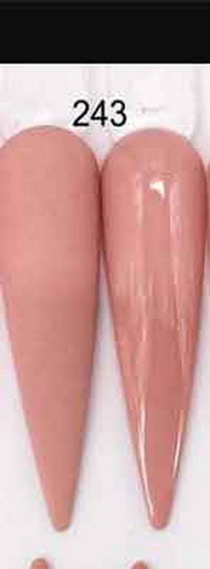 Nails Art Decor Acrylic 100g Bag Dipping Powder Nude Light Crystal Pink Manicure