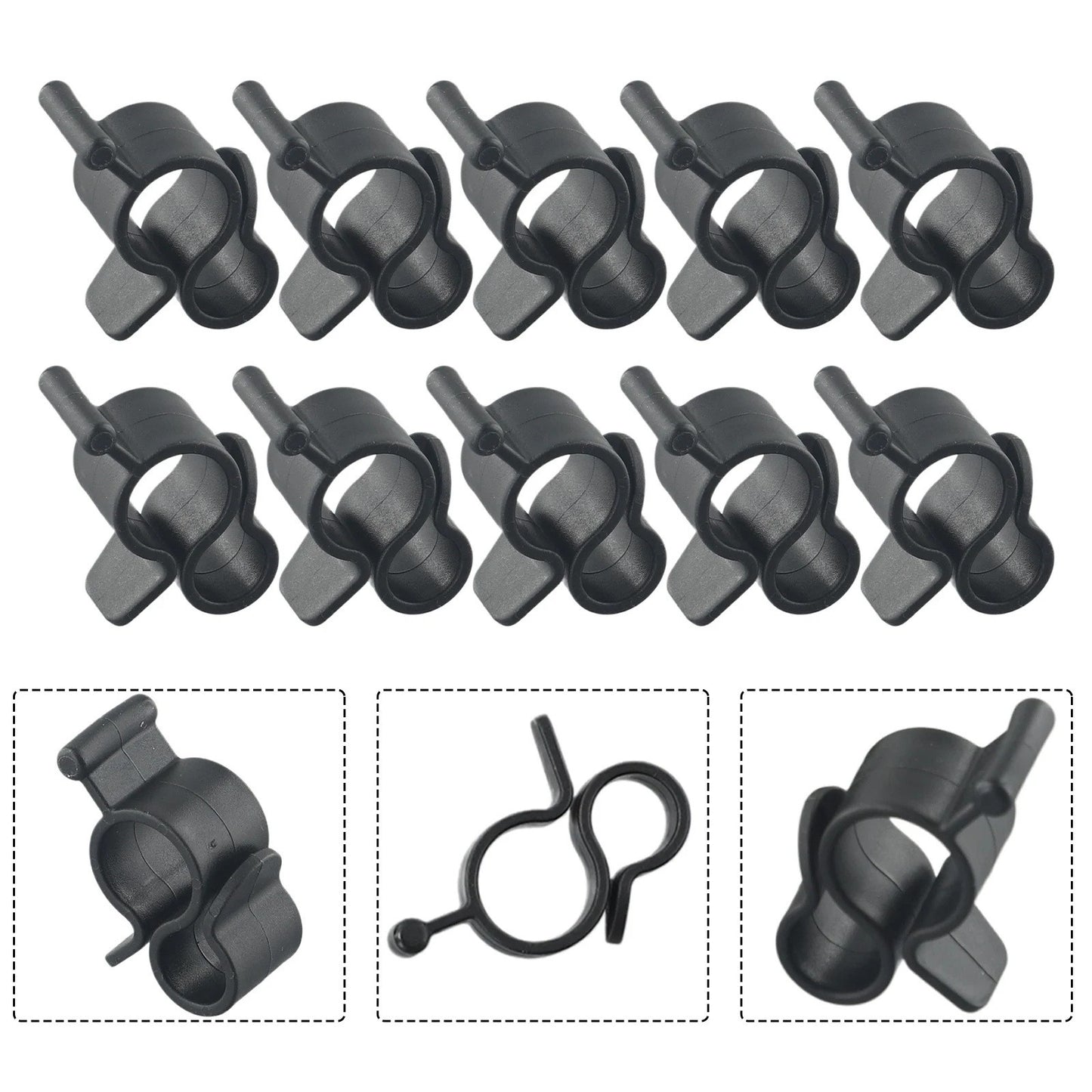 10 piece outdoor clothes drying car canopy hook camping RV sunshade hook-USA