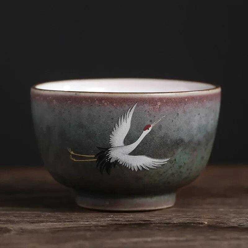 1pc Ceramic Cup Porcelain Personal Single Pottery Tea Cups Tea Set