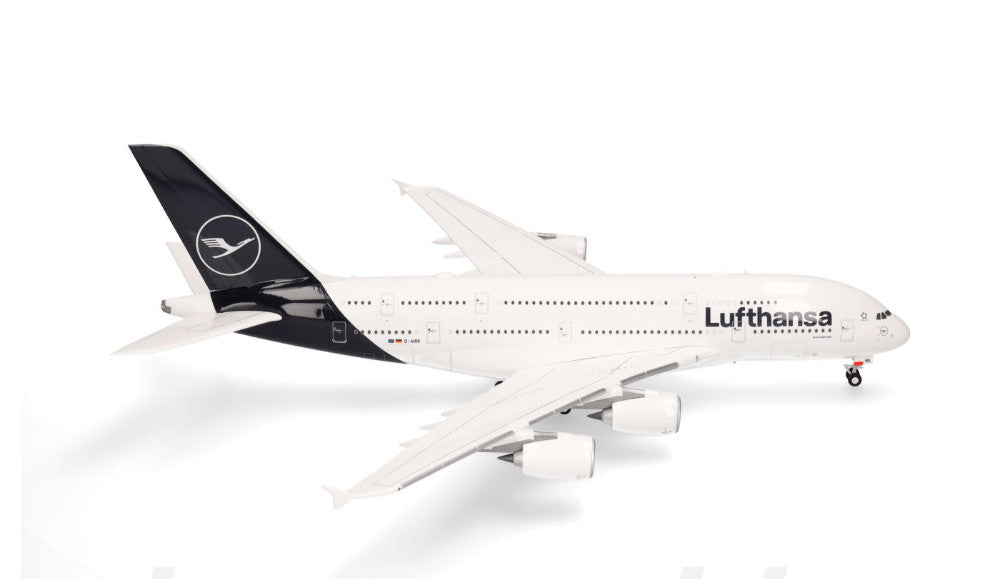 1:200 Herpa Lufthansa Airbus A380 Passenger Airplane Diecast Model