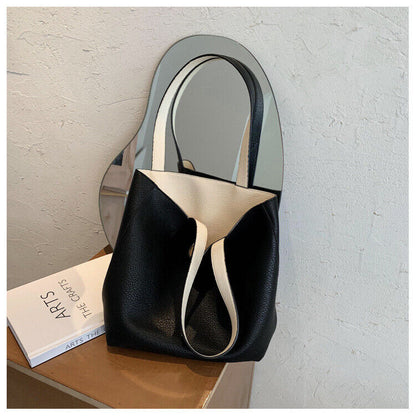Ladies Handbag Shoulder Bag Versatile Double-sided Tote Bag Underarm Bag