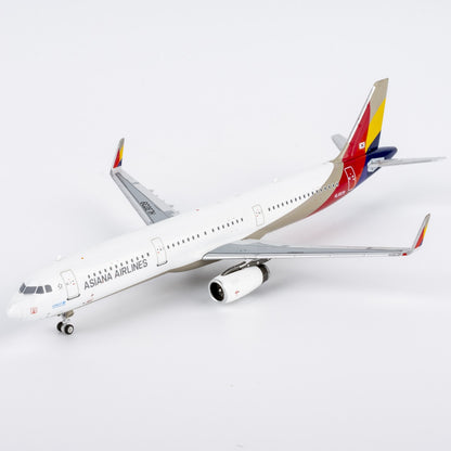 1:400 NGmodels Asiana Airbus A321 HL8039 Passenger Airplane Diecast Plane Model