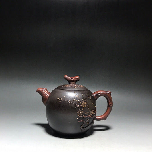 vintage chinese yixing purple clay teapot zisha ceremony teaware collection rare
