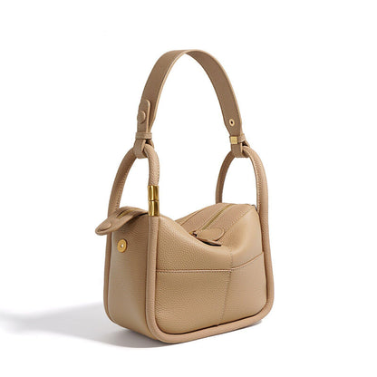 2023 Winter Genuine Leather Shoulder Bag Real Leather Handbag Ladies Bag