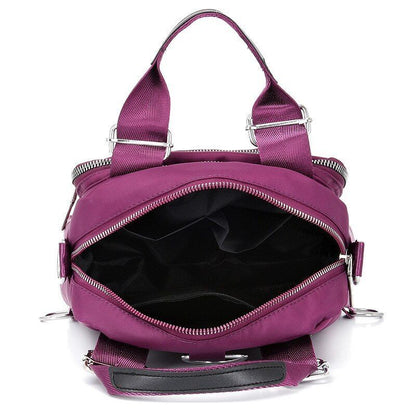 Nylon Waterproof Shoulder Bags Casual Tote Crossbody Purse Messenger Bag Handbag