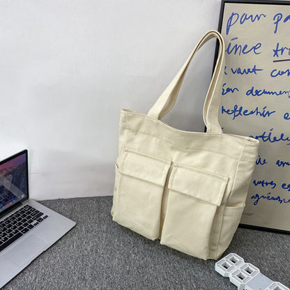 Travel Bag Handbags Casual Canvas Shoulder Bag Large Capacity Portable Cool