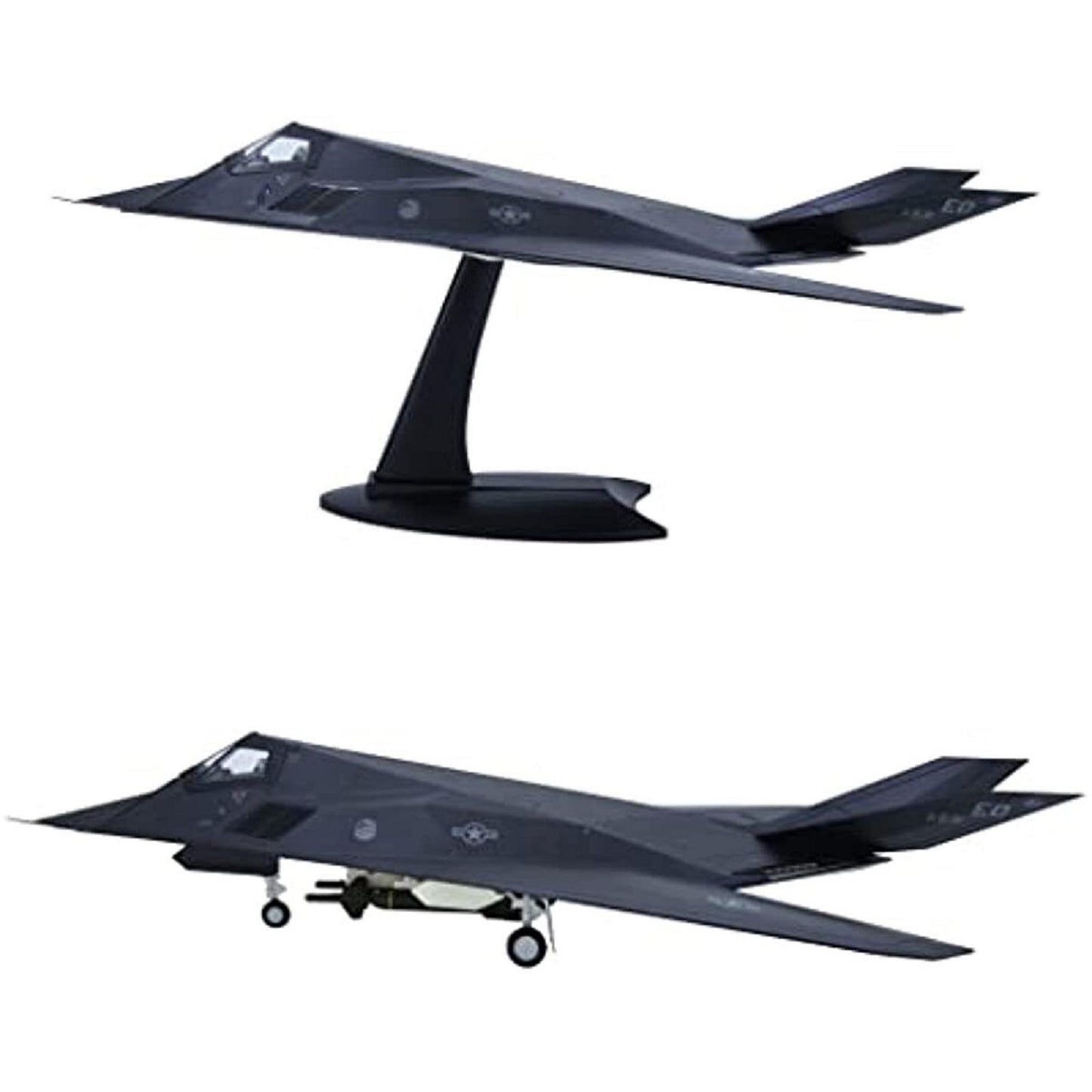 Retro 1/72 F117 Attack Military Aircraft Nighthawk Diecast Plane Model Display F