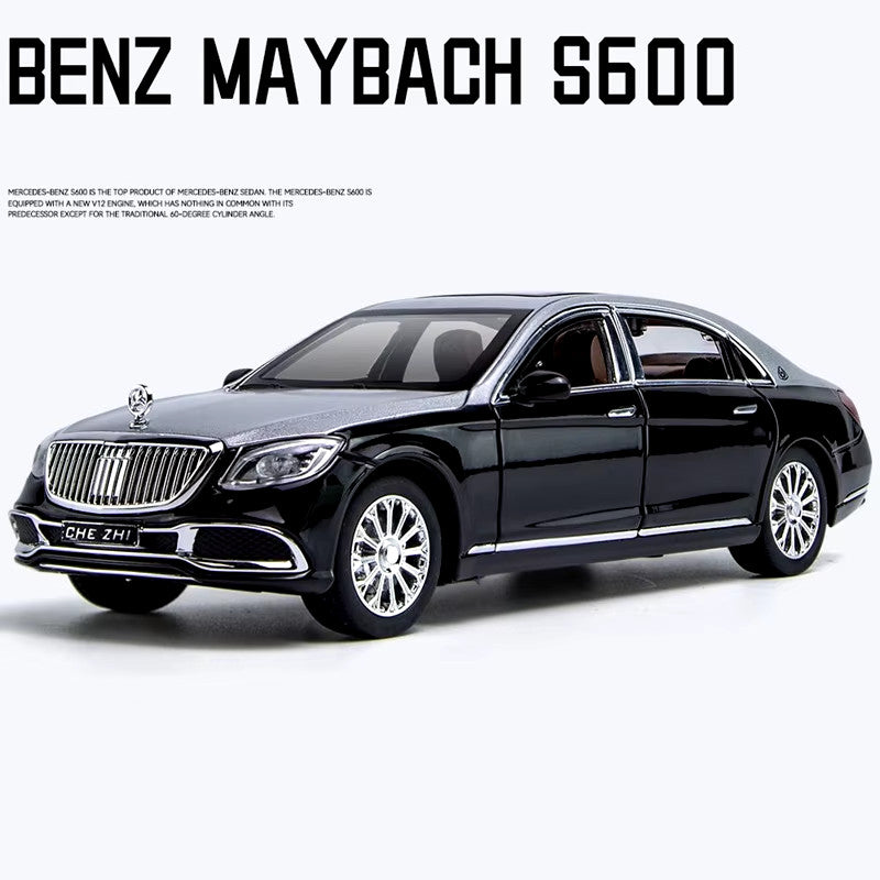 1:24 Maybach S600 S650 Alloy Luxy Car Model Diecasts Metal Toy Vehicles Car Mode