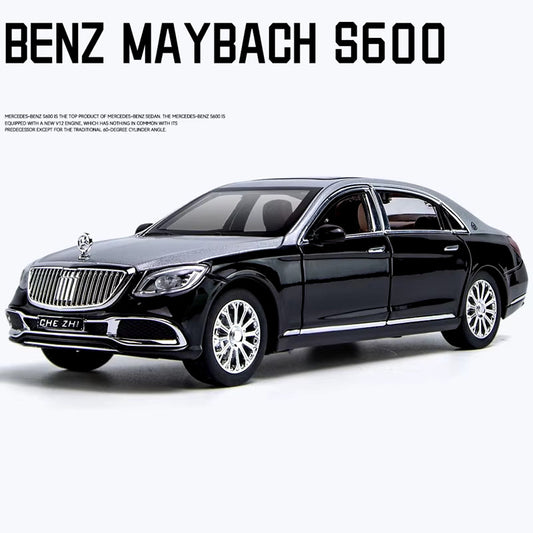 1:24 Maybach S600 S650 Alloy Luxy Car Model Diecasts Metal Toy Vehicles Car Mode