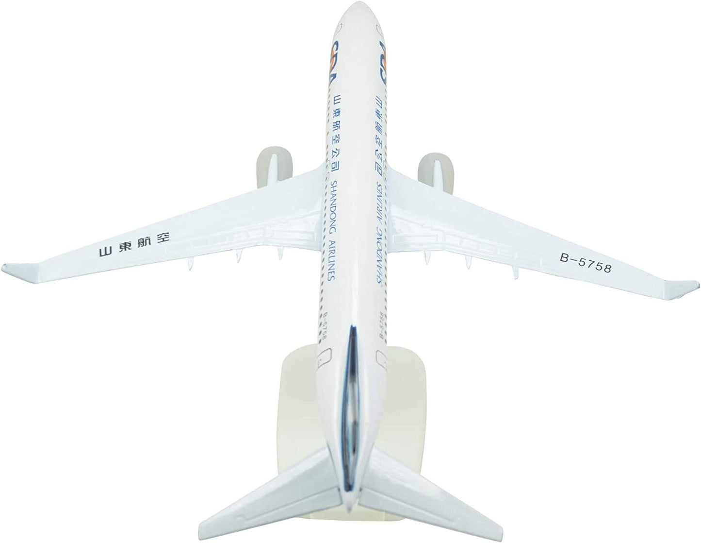 1:400 20cm B737-800 China Shandong Airlines Metal Airplane Model Plane Toy Plane
