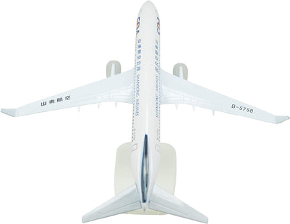1:400 20cm B737-800 China Shandong Airlines Metal Airplane Model Plane Toy Plane