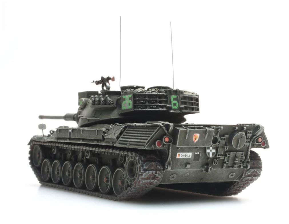 ARTITEC Leopard I Belgian army 1/87 FINISHED MODEL TANK