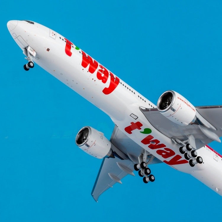 1:400 JC Wings TwayAir Boeing 777-300ER HL8706 Airplane Diecast Aircraft Model