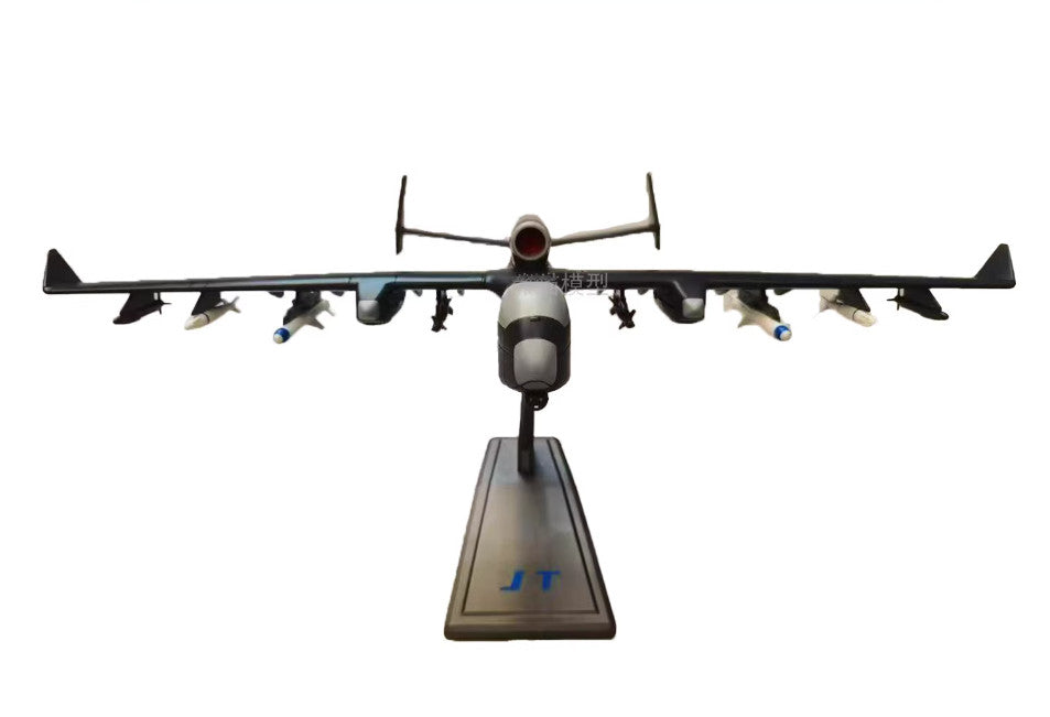 1:45 56CM Unmanned Aerial Vehicle SS-UAV Fighter Diecast Military Aircraft Model