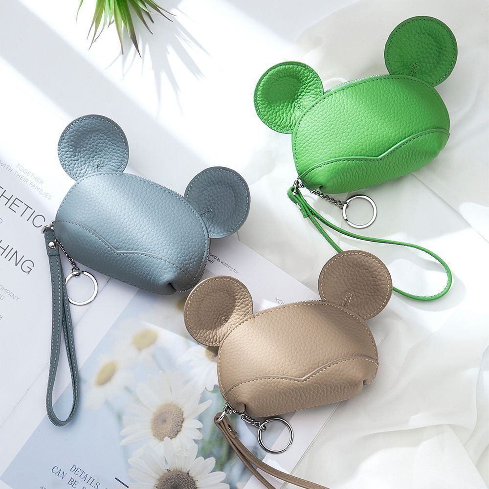 Women Wallets Genuine Leather Purses Small Cowhide Money Bags Coin Card Holders