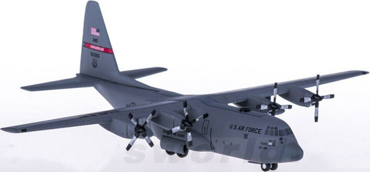 1:200 Hogan USAF Lockheed C-130H Airfreighter Diecast Transport Aircraft Model