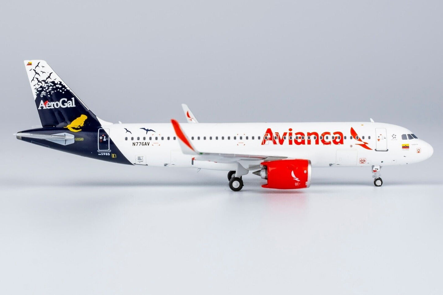 1:400 NG Model Avianca AIRBUS A320 Passenger Airplane Diecast Aircraft Model