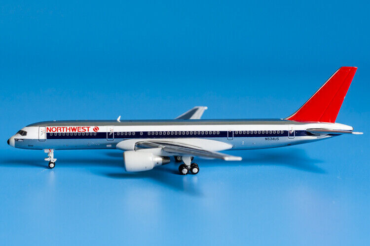 1:400 GeminiJets NORTHWEST BOEING 757-200 Passenger Airplane Diecast Plane Model